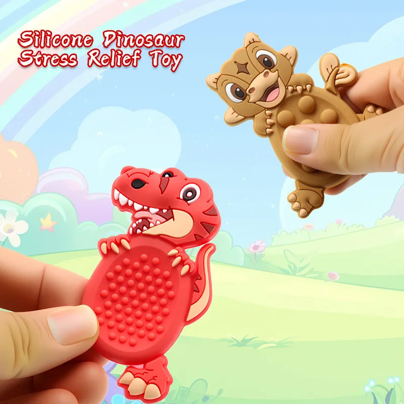 6pcs Dinosaur Sensory Fidget Stress Toys