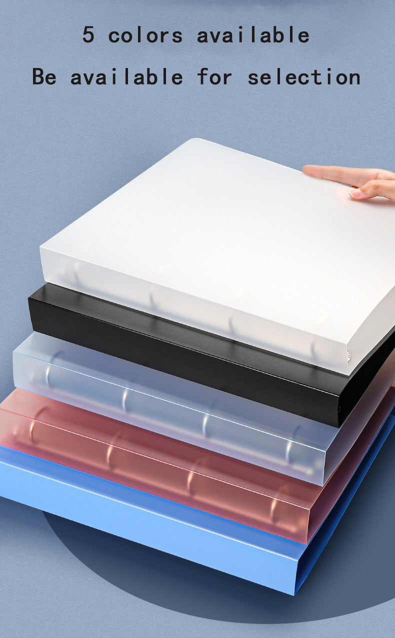 A4 4-hole D-type Clip Binder Folder