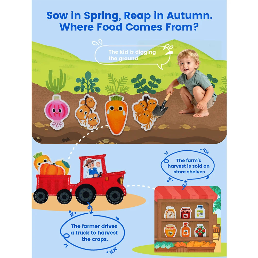 Giraffe Busy Book Preschool Learning