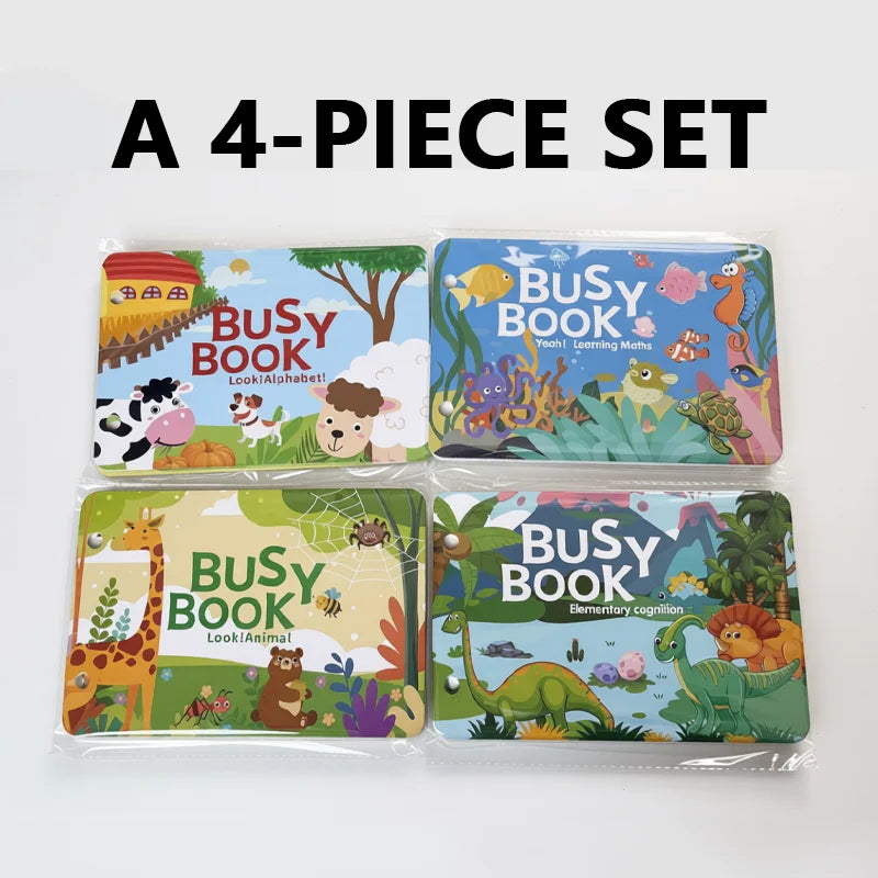 Busy Book for Toddlers Ages 2-6