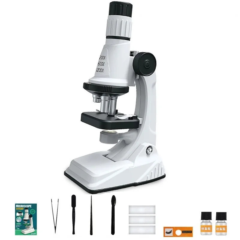 Kids Microscope Kit 200X-1200x