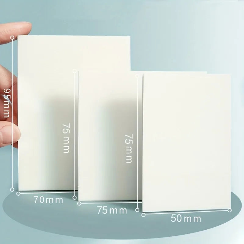 50 Sheets Transparent Sticky Note Pads