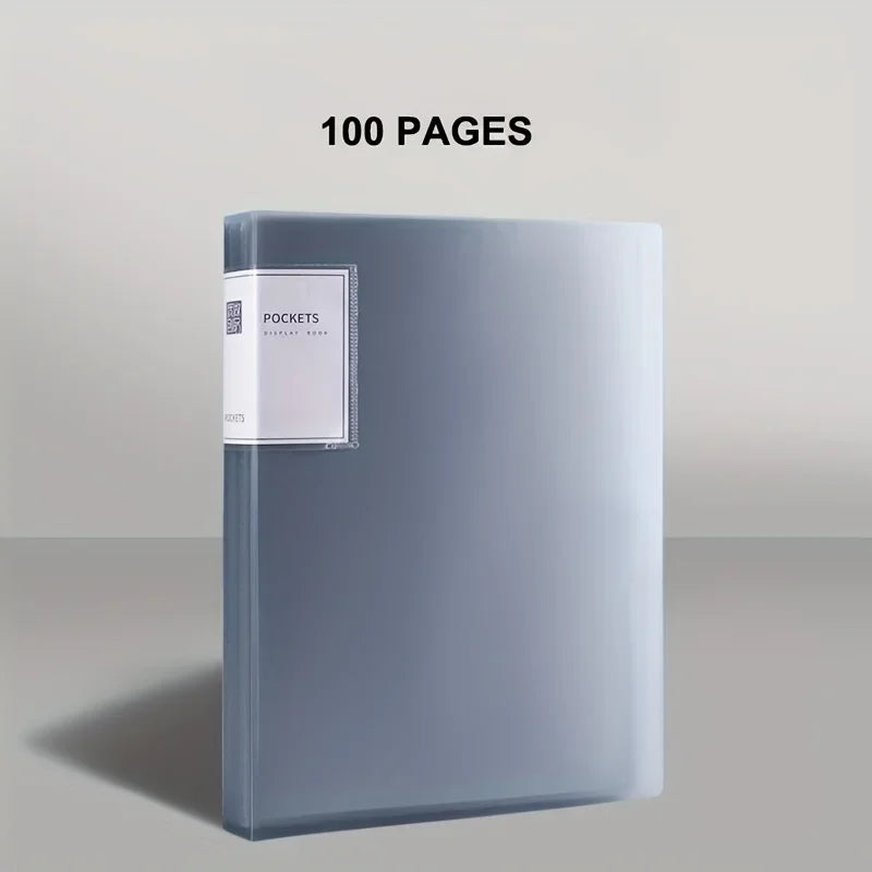 Transparent Insert Folder Album Storage Folder
