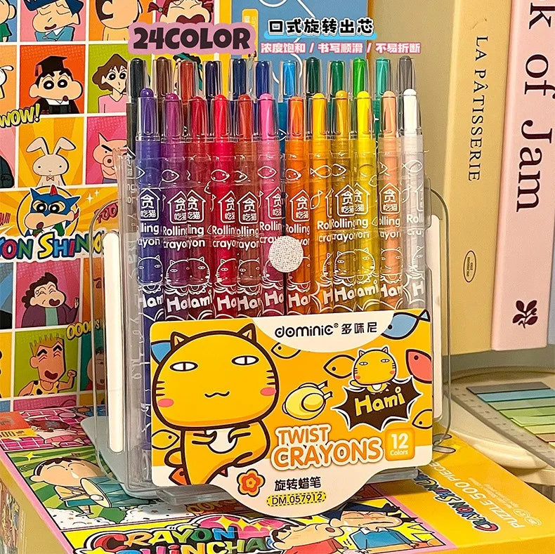 Rotate Color Crayola Washable Crayons Set