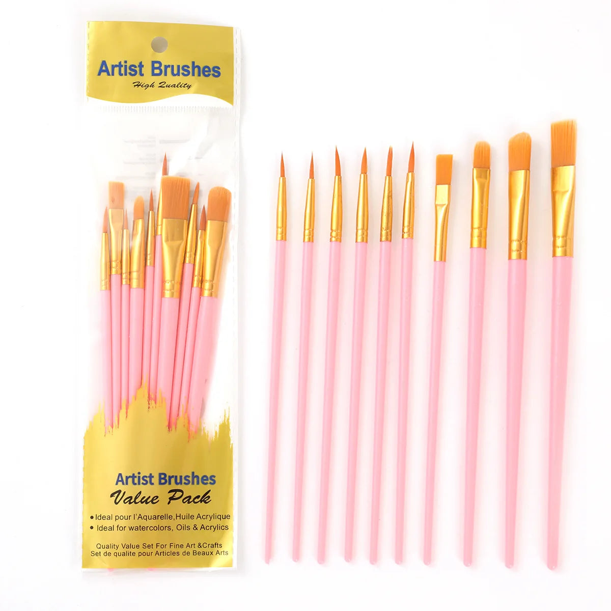 Plastic Pole Oil Painting Brushes