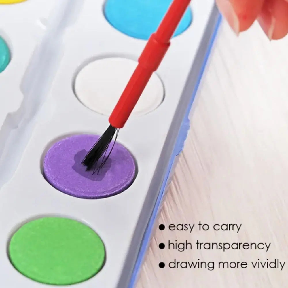 Washable Watercolor Paint Set