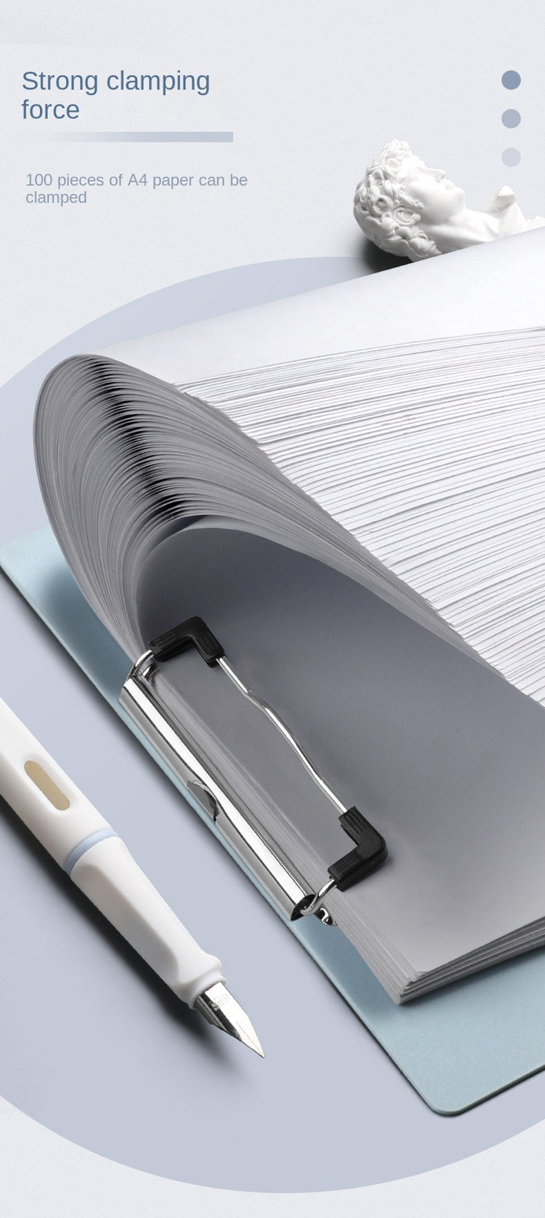 A4 Waterproof Clipboard Writing Pad File Folder