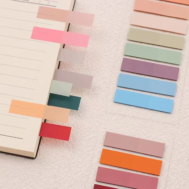 200 Sheets Transparent Sticky Note Index Tabs