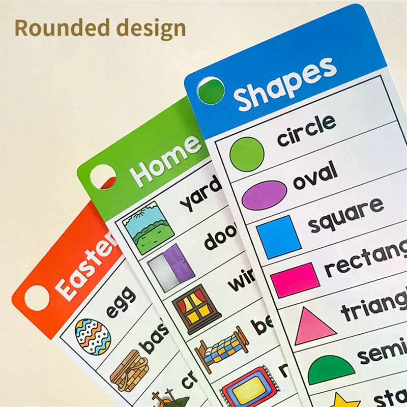 Kindergarten Primary School English Flash Cards