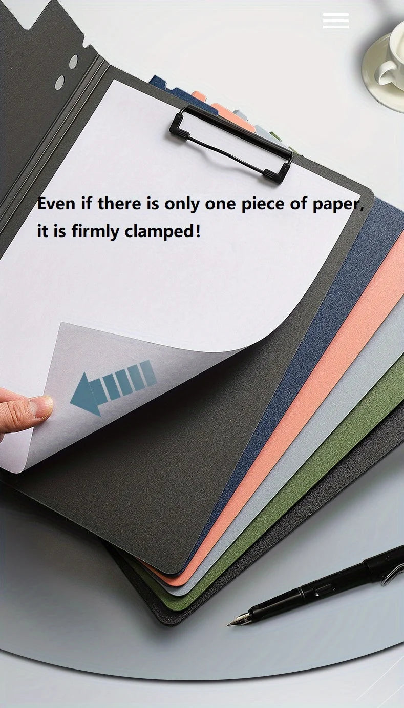 A4 File Folders Clipboard Writing Pad
