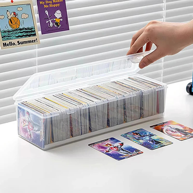 Clear Plastic Compartmentalized Organizer Box