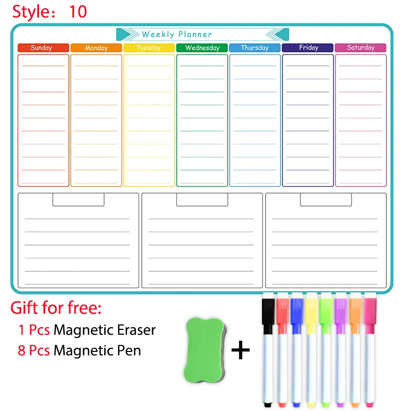 Magnetic Weekly Monthly Planner