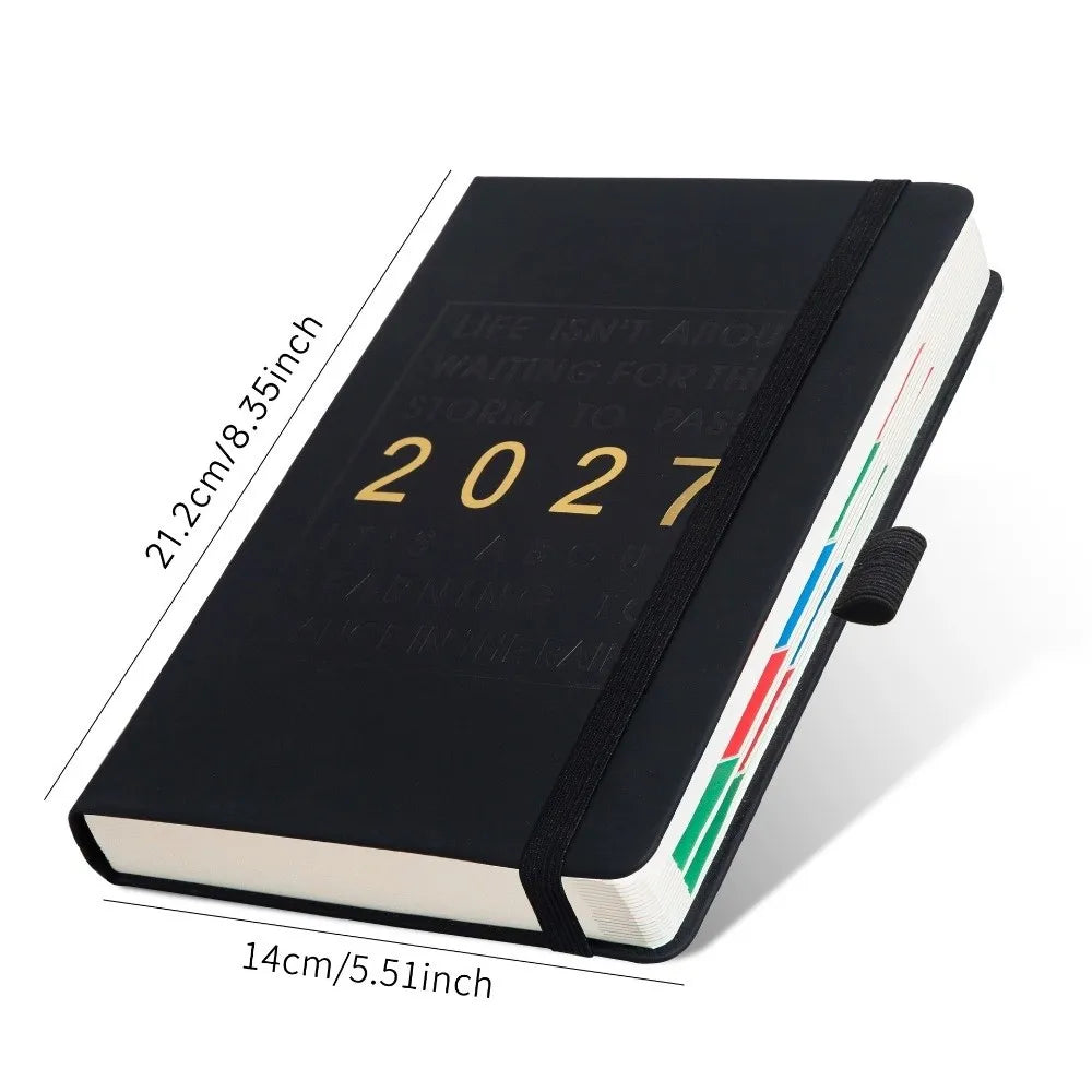 New A5 2027 Schedule Book with Calendar
