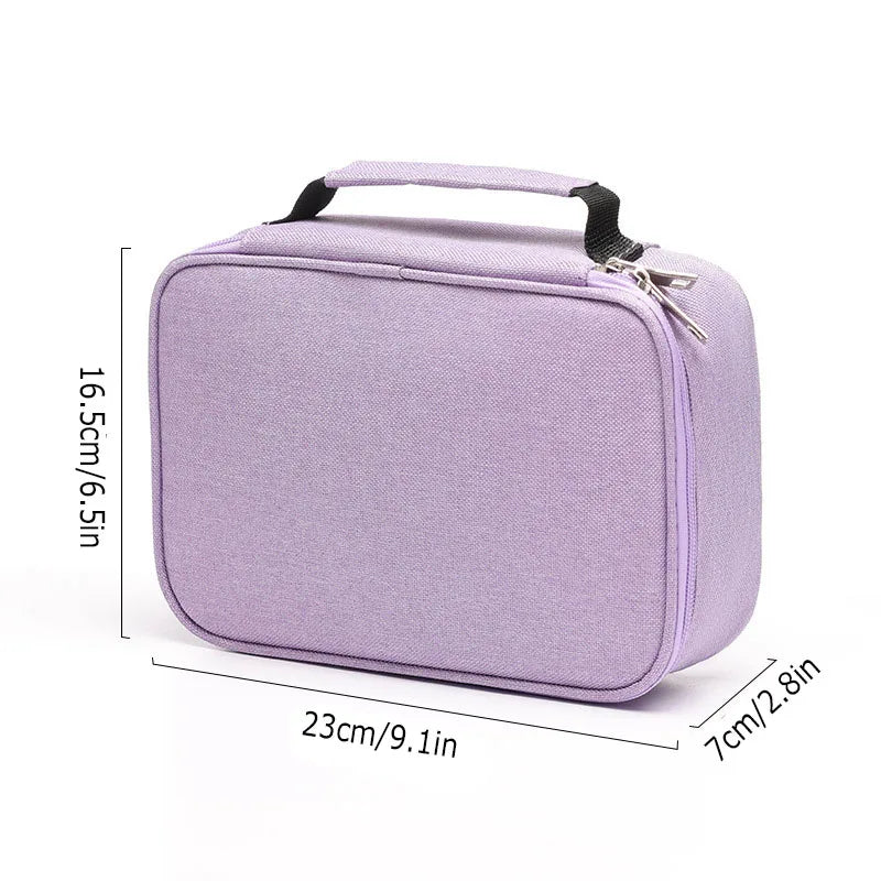 Colored Lead Pencil Storage Bag