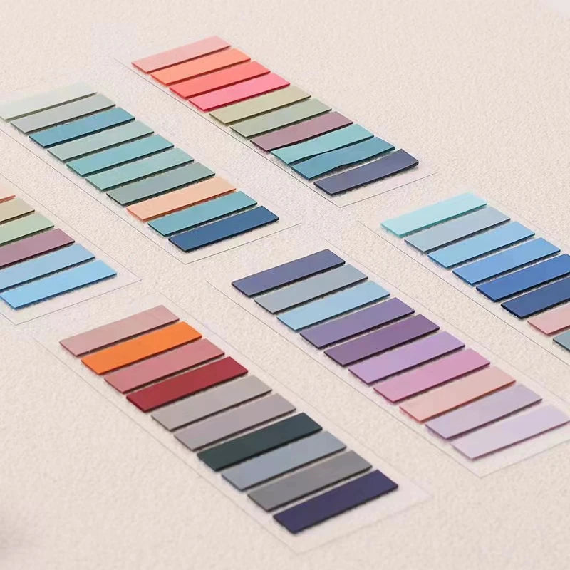 200 Sheets Transparent Sticky Note Index Tabs