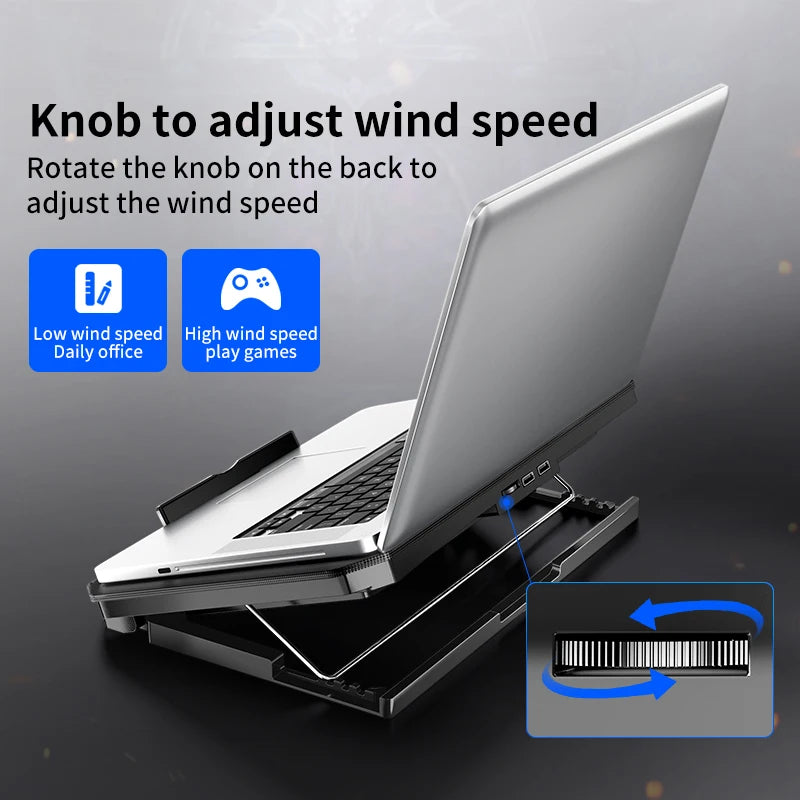 Q100 17inch Gaming Laptop Cooler Fan