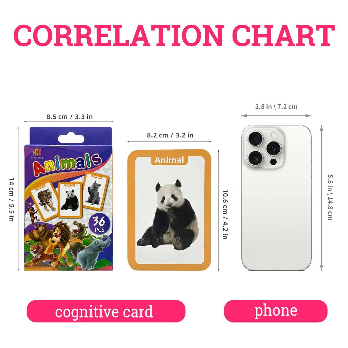 Animal letter flashcards
