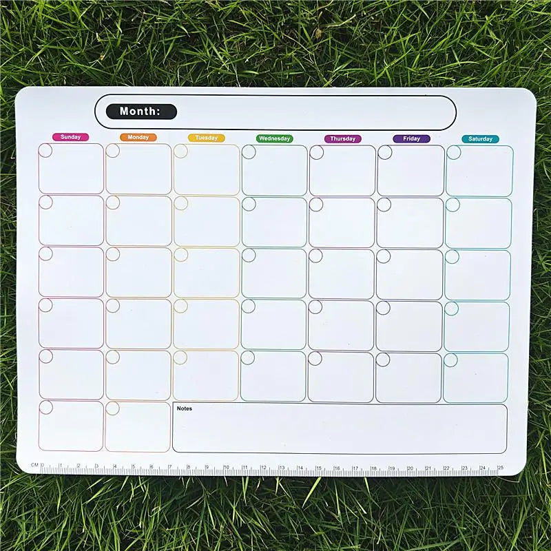 Magnetic Dry Erase Calendar