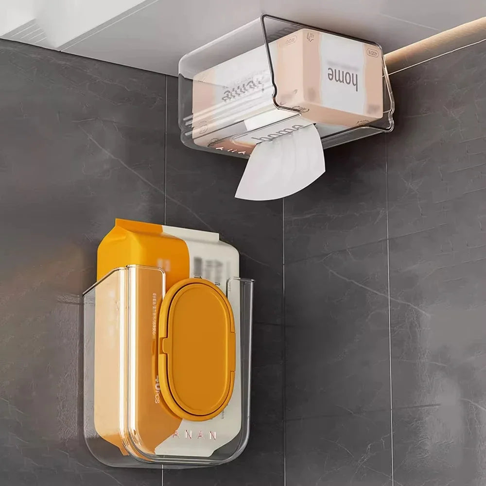Tissue Box Non Perforated Wall Mount