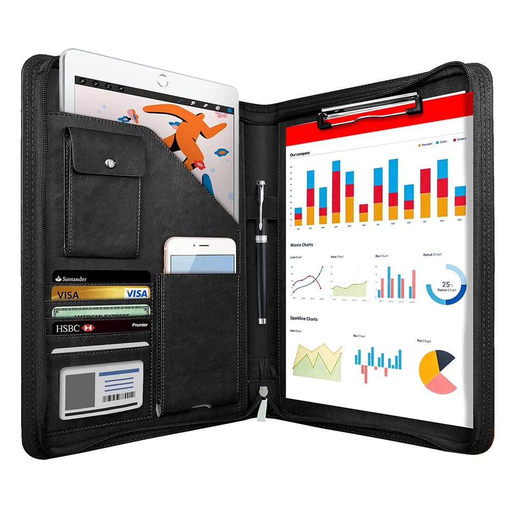 Multifunctional A4 Conference Folder