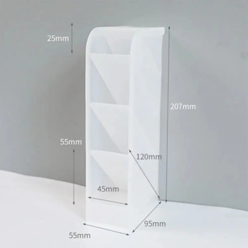 Macaron Color Oblique Insertion Desktop Organizer