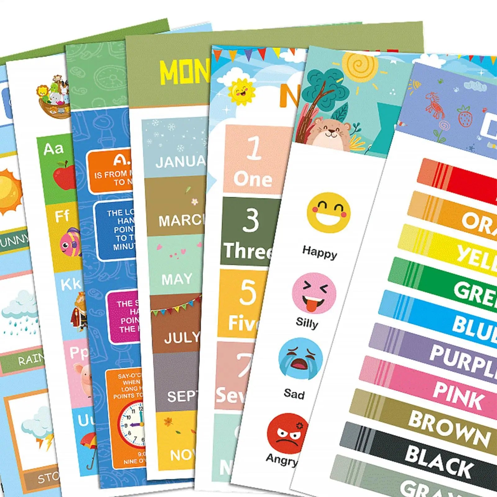 Preschool Learning Posters