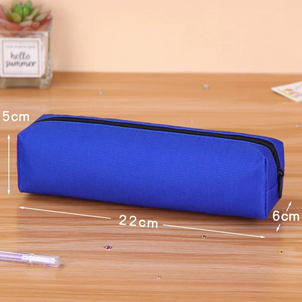 Solid Color Simple Pencil Bags