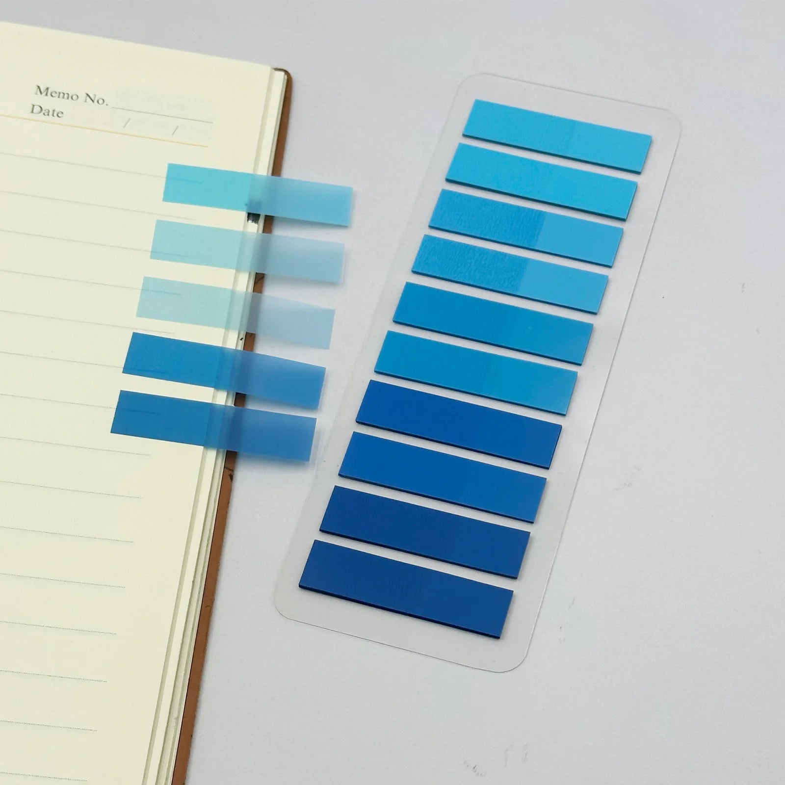 200Pcs Color Stickers Transparent Index Tabs