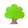 Tree Shaped Felt Board Photo Wall