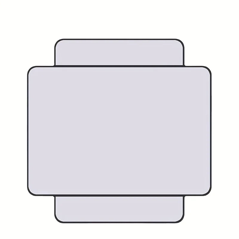 1pc Erasable Dual-Sided Mini Whiteboard