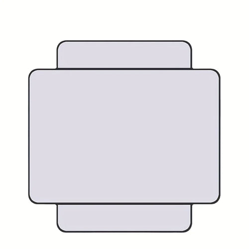 1pc Erasable Dual-Sided Mini Whiteboard