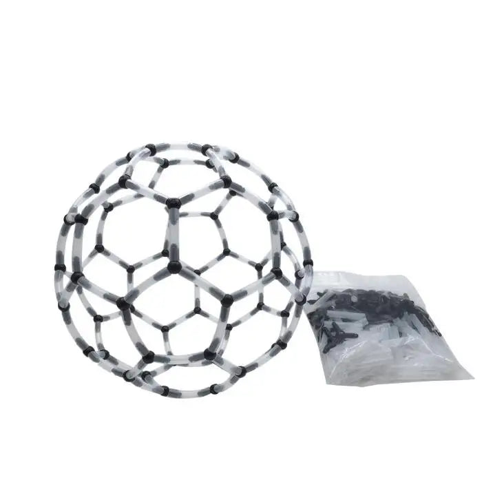 STEM DIY Tensegrity C60 Fullerence 3D Assemble Stick Structure