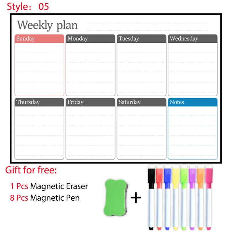 Magnetic Weekly Monthly Planner