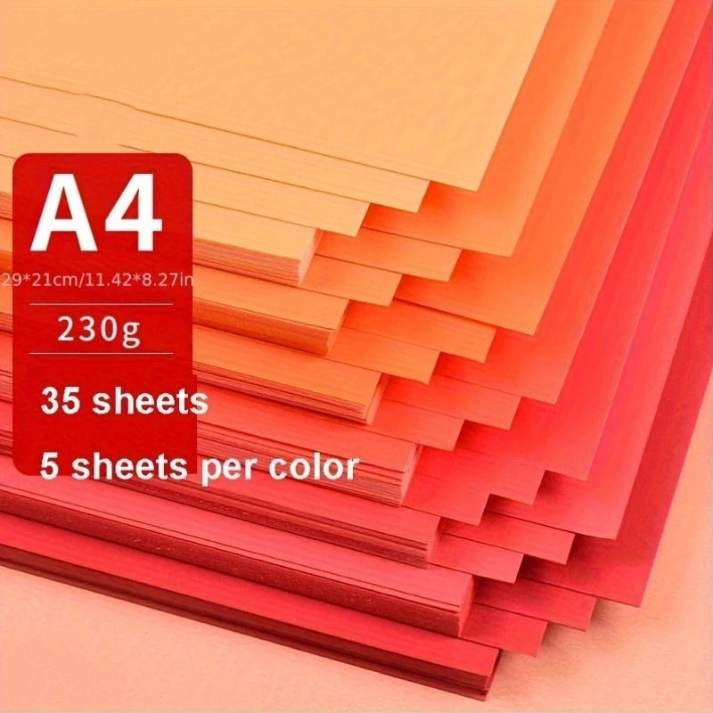 35sheets Colored Paper Cardstock