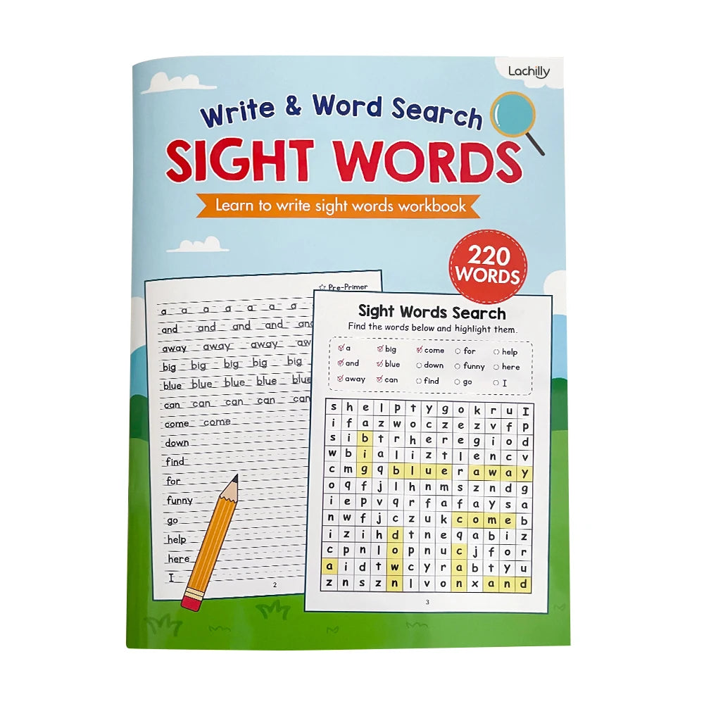 Sight Words English Workbook