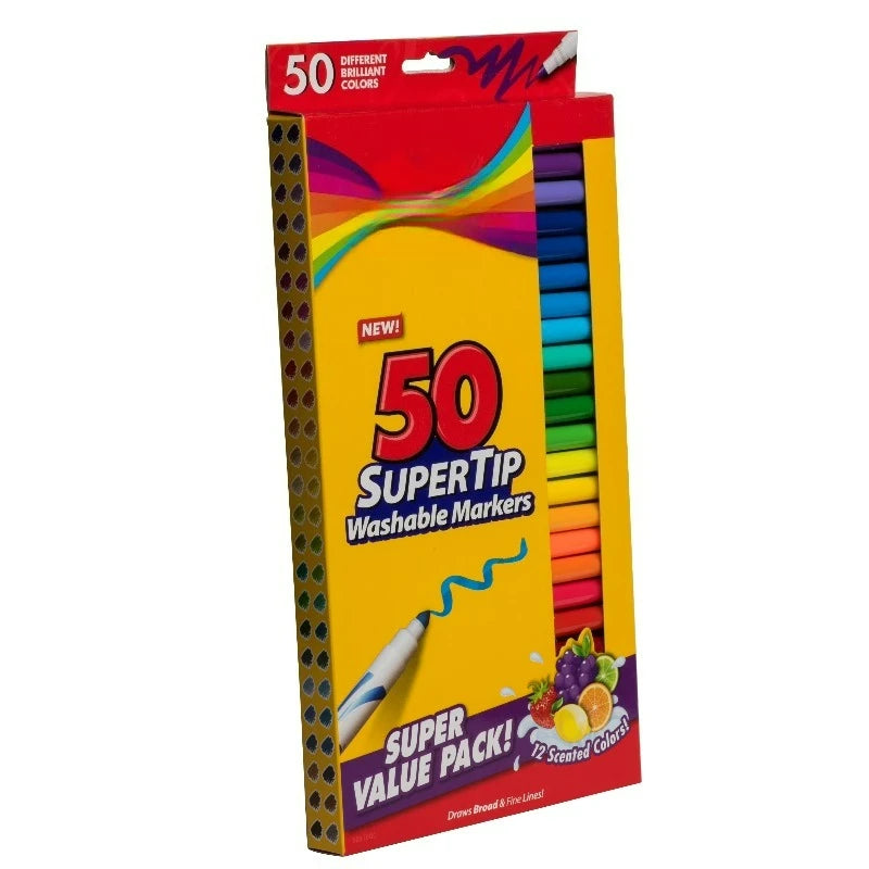 Super Tip Washable Markers