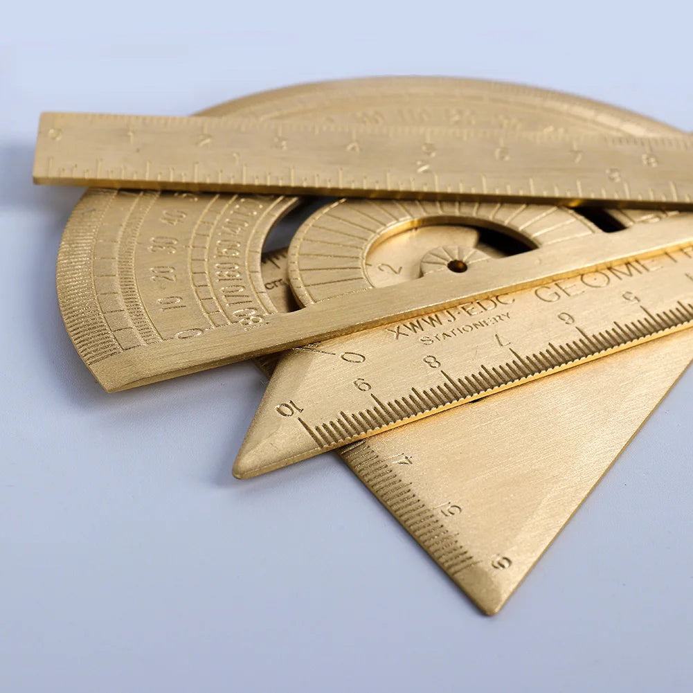 Creative Metal Brass Math Utensils