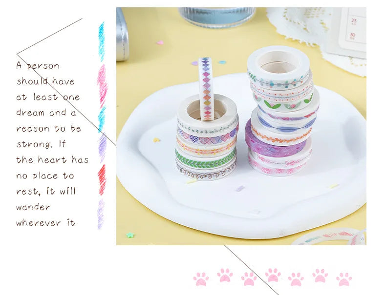 Flower Decorative Washi Tape