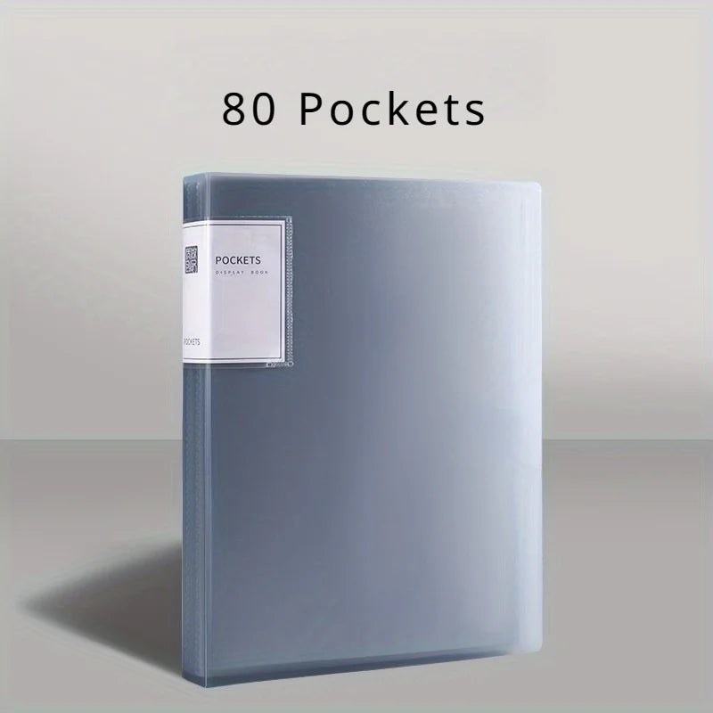 Transparent Insert Folder Album Storage Folder