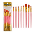 10Pcs/Set Multi-functional Watercolor Brush Set