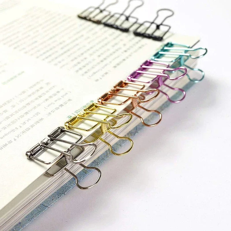 2-10 Pcs Binder Clips Page Holders