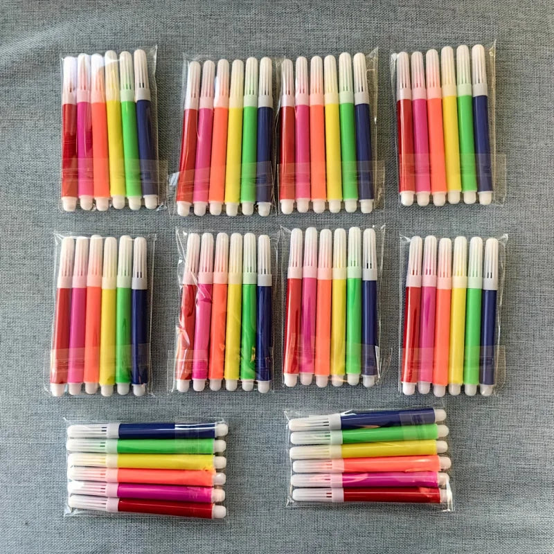 60Pc Watercolor Marker Set