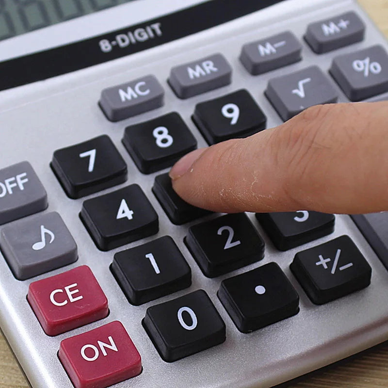 KK-800A Metal Desktop Calculator