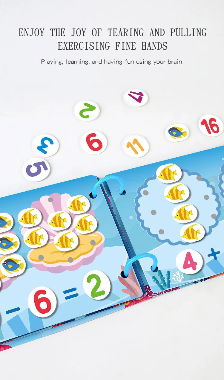 Busy Book for Toddlers Ages 2-6