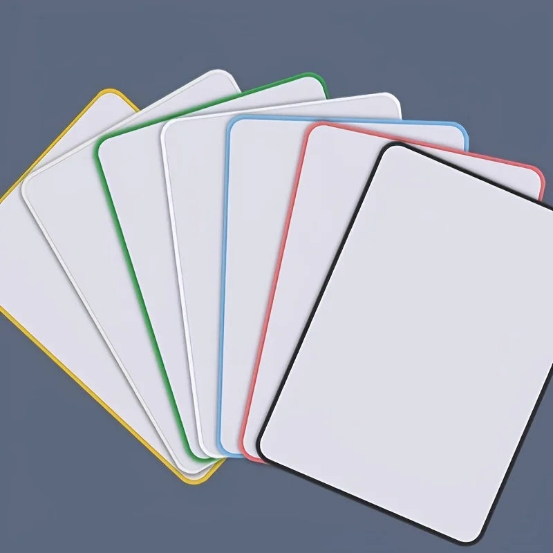1pc Erasable Dual-Sided Mini Whiteboard