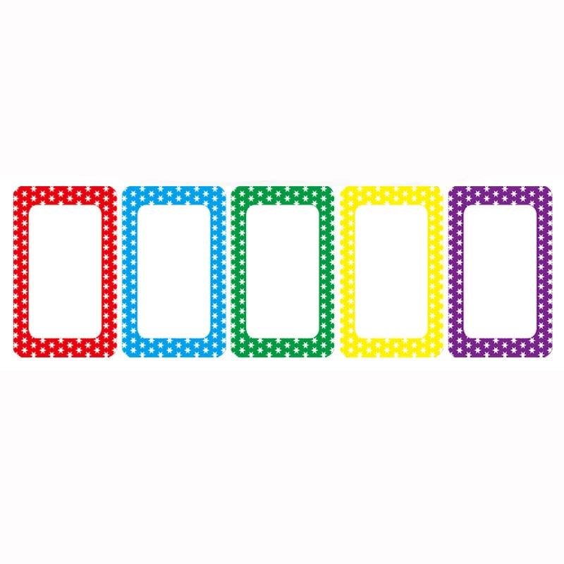 50-150pcs Colorful Blank Handwritten Name Stickers Labels