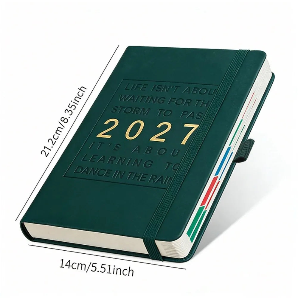 New A5 2027 Schedule Book with Calendar
