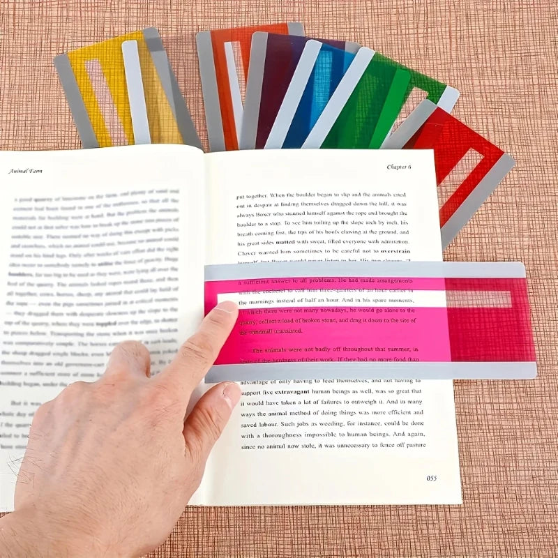 1-8pcs Guided Reading Strips