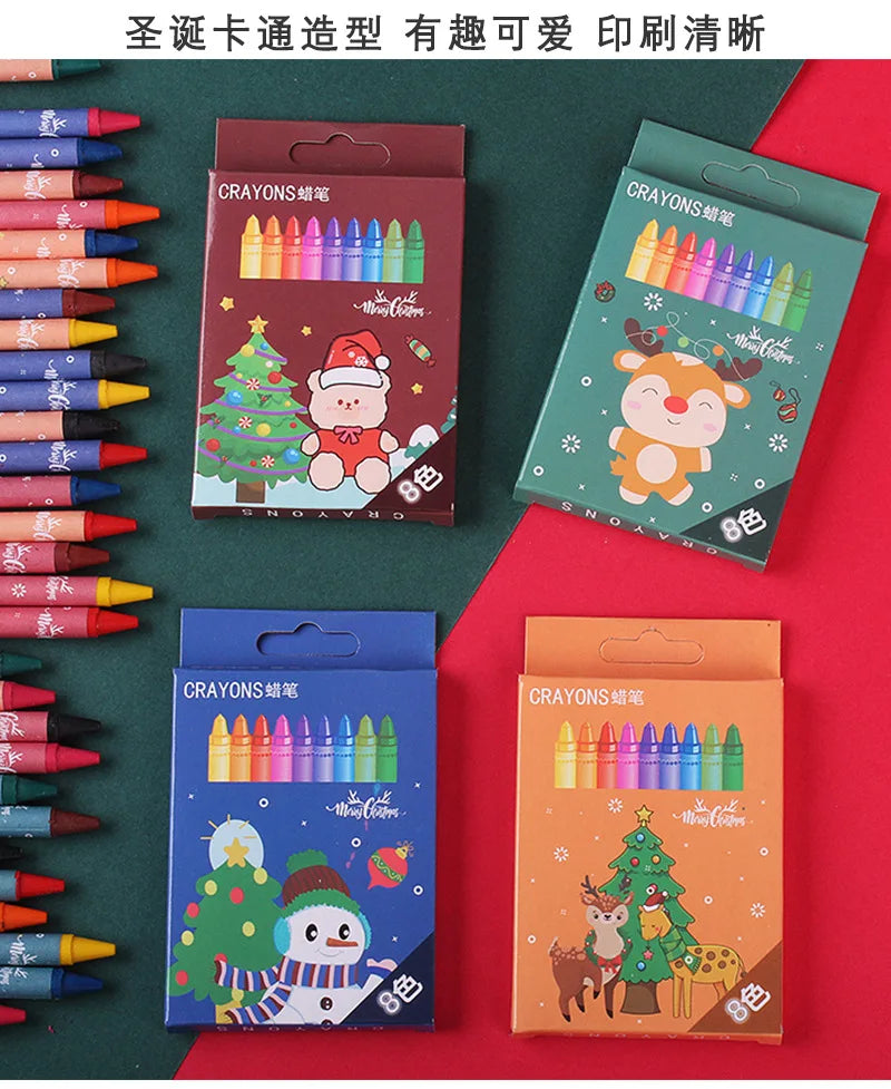 96 pcs(12 Boxes) Color Crayons Set