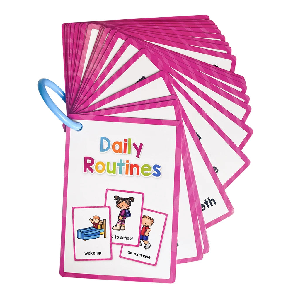 Montessori Kids English Words Cards